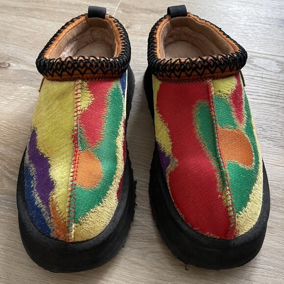 UGG Women's Tazz Pridepop Slipper Size 8 - Picture 2 of 3